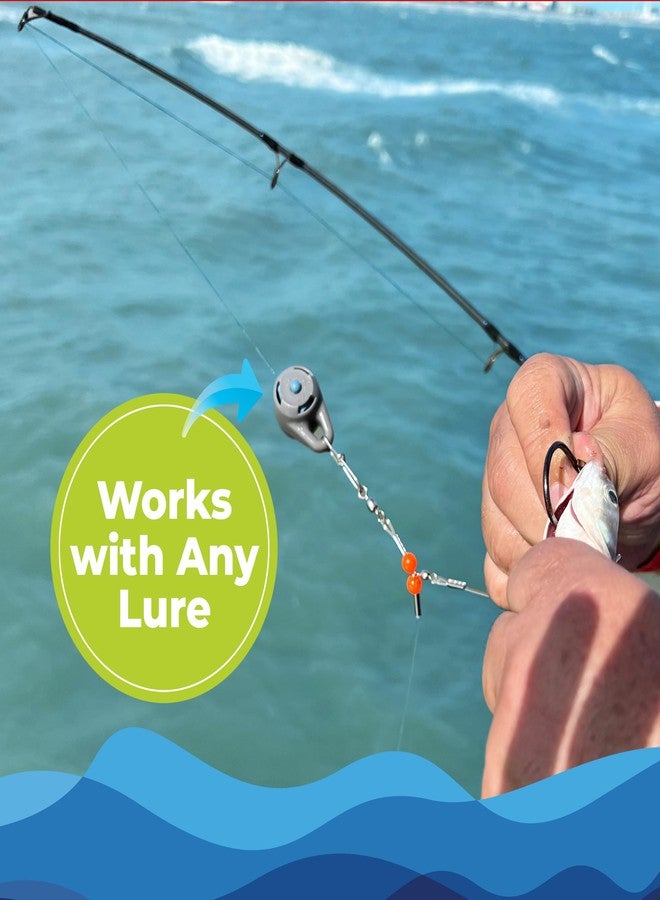 ByeKnot Fishing Knot Tying Tool | Fishing Line to Lure Connector | Protect from Fish Hooks | Tie Fishing Knots Easily | Cool Gadgets for Fishermen | Fishing Lure Accessory for Beginner Anglers - Image 4